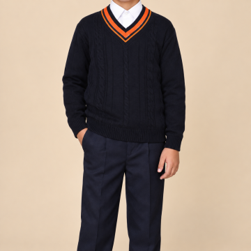 V-Neck Parade Sweater